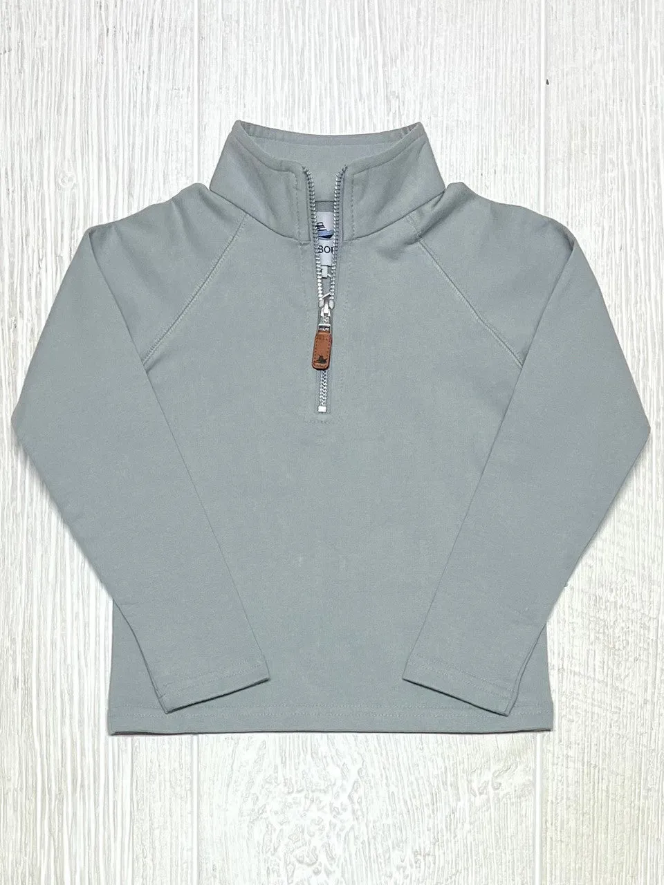 1/4 Zip Performance Pullover, Gray