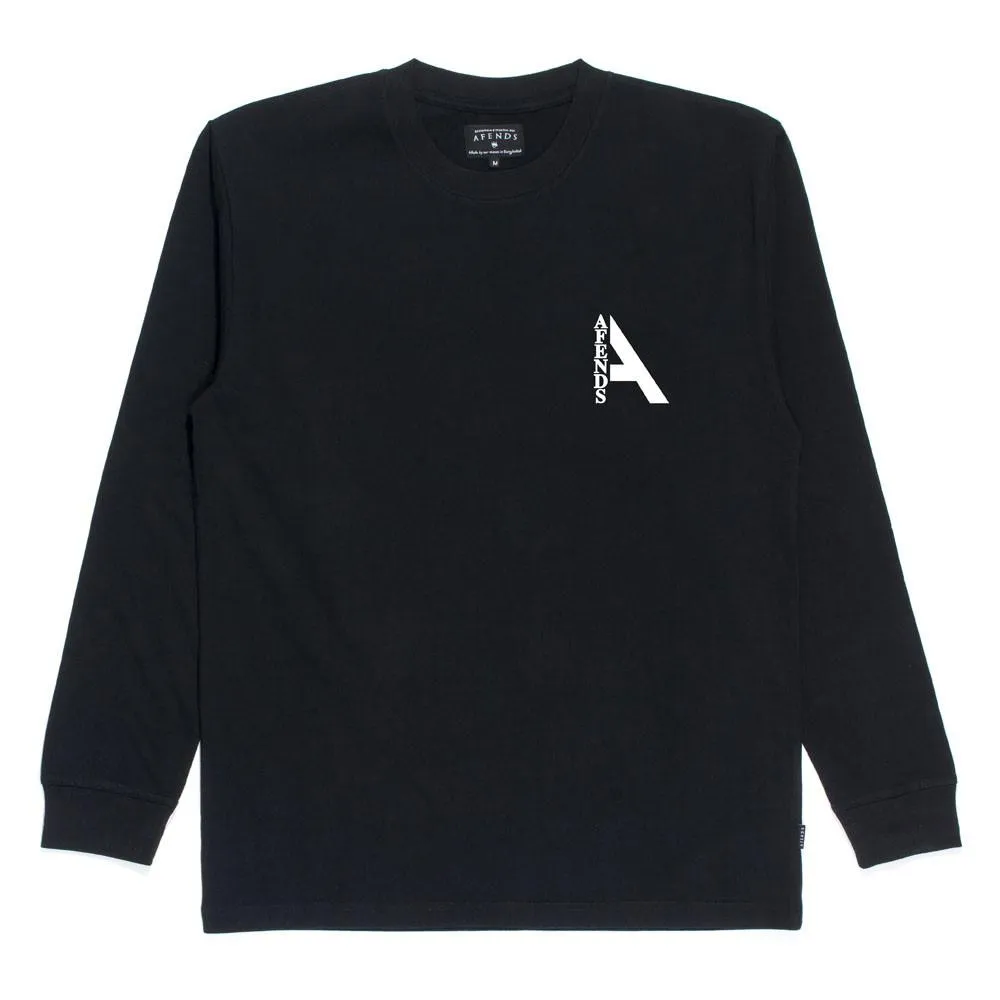 Afends Mens Ground - Vintage Long Sleeve Tee