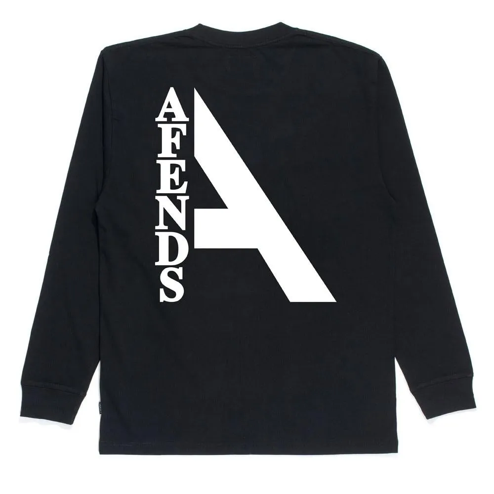 Afends Mens Ground - Vintage Long Sleeve Tee