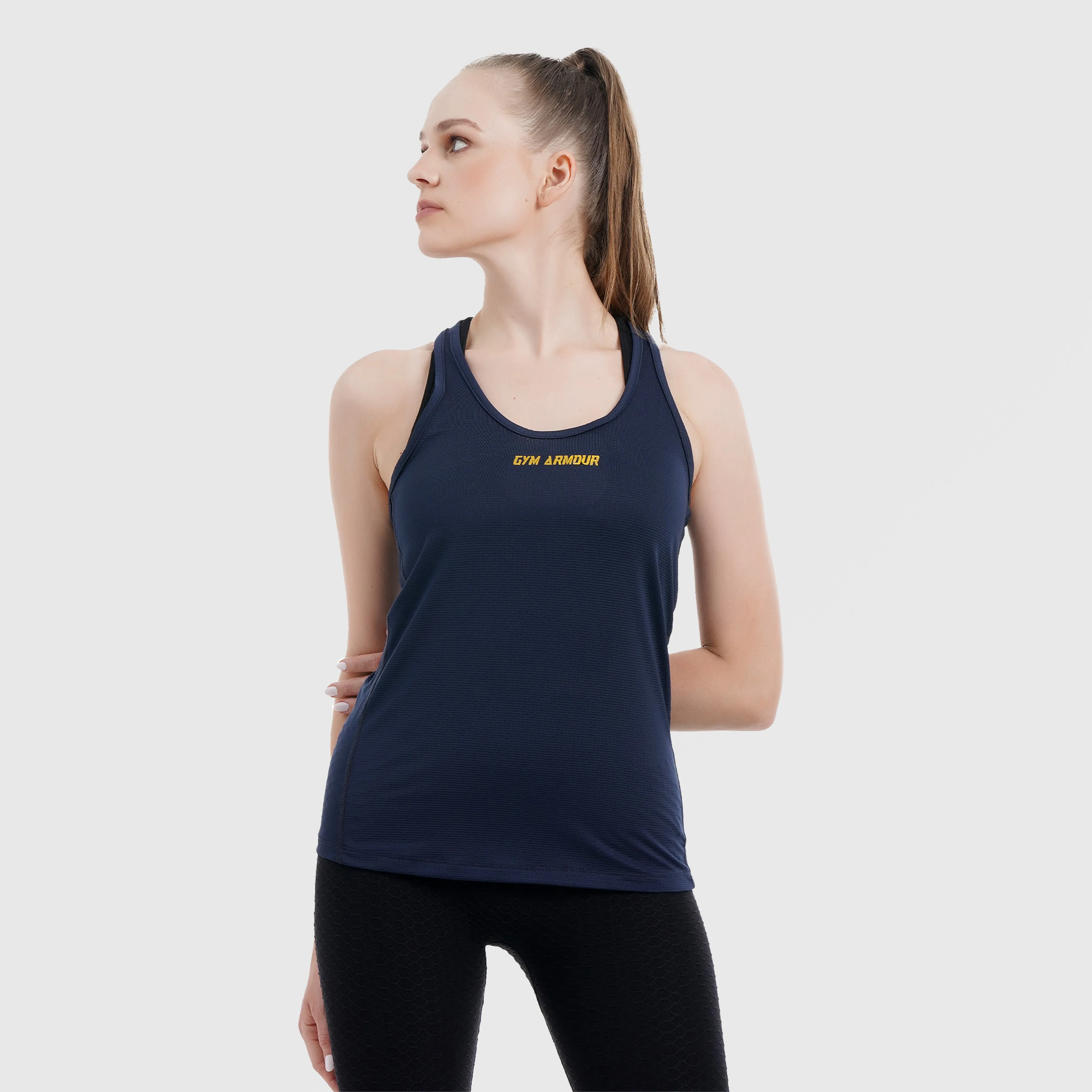 Athlete Fit Tank (Navy)