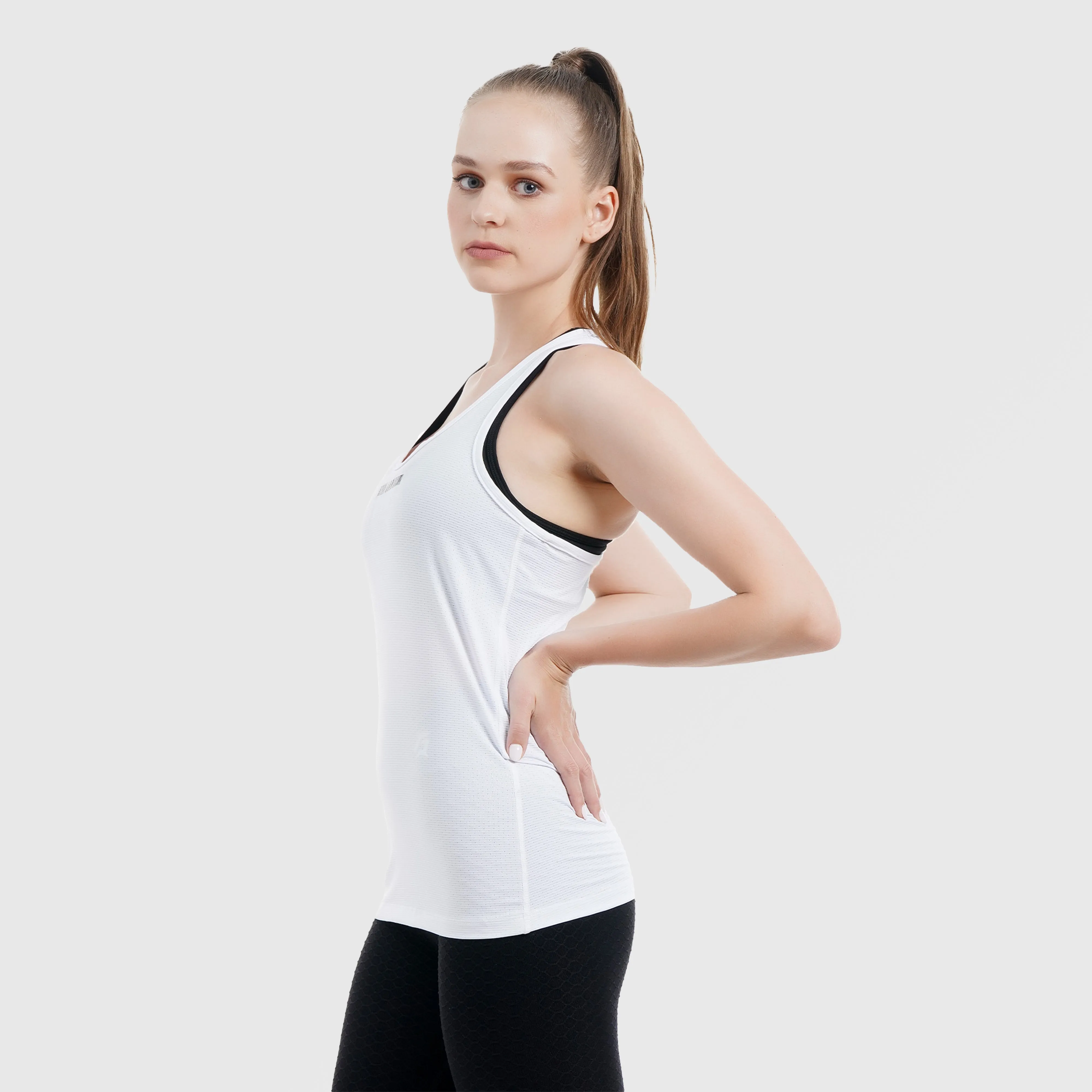 Athlete Fit Tank (White)