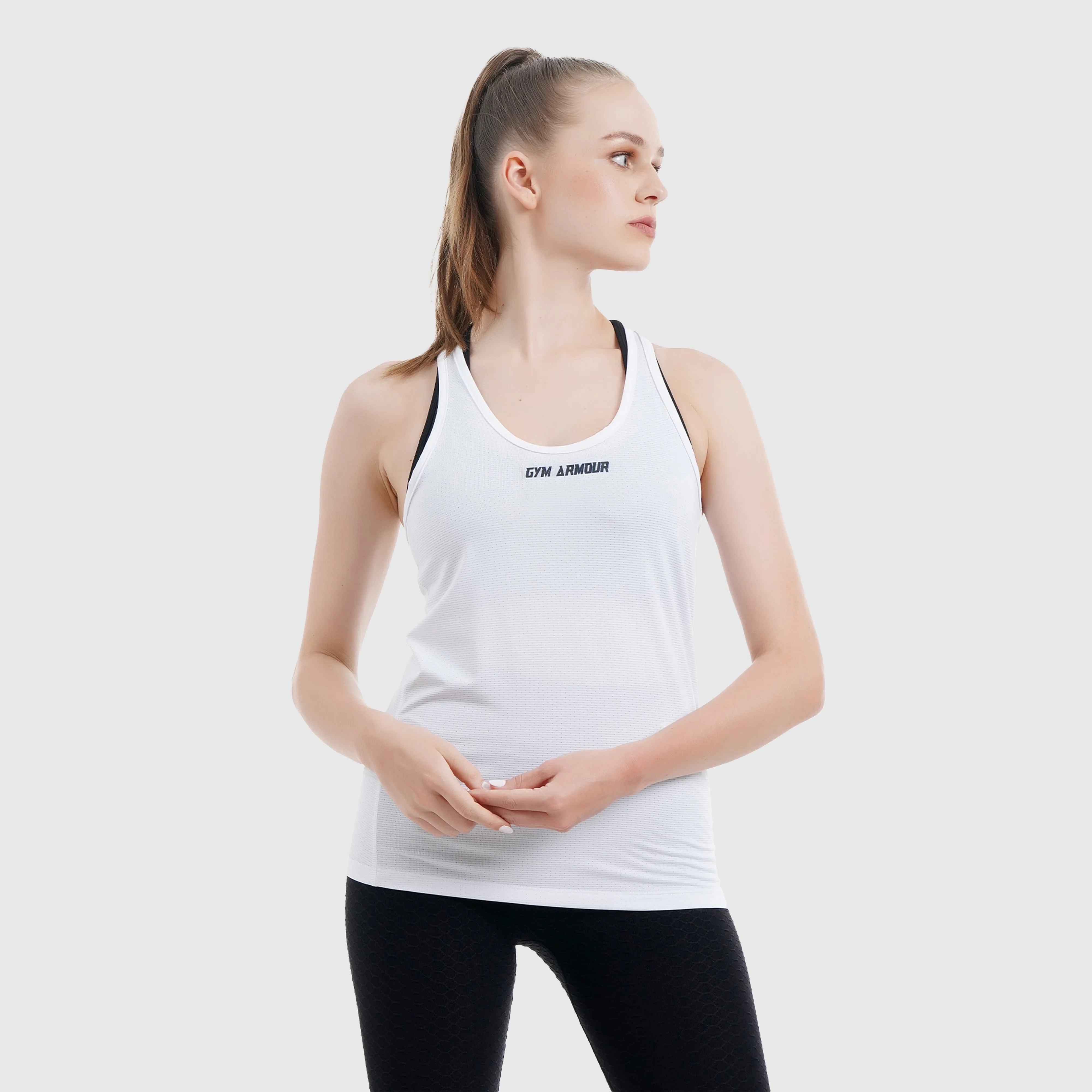 Athlete Fit Tank (White)