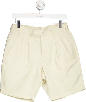 Autograph Ecru Tailored Shorts UK 30W