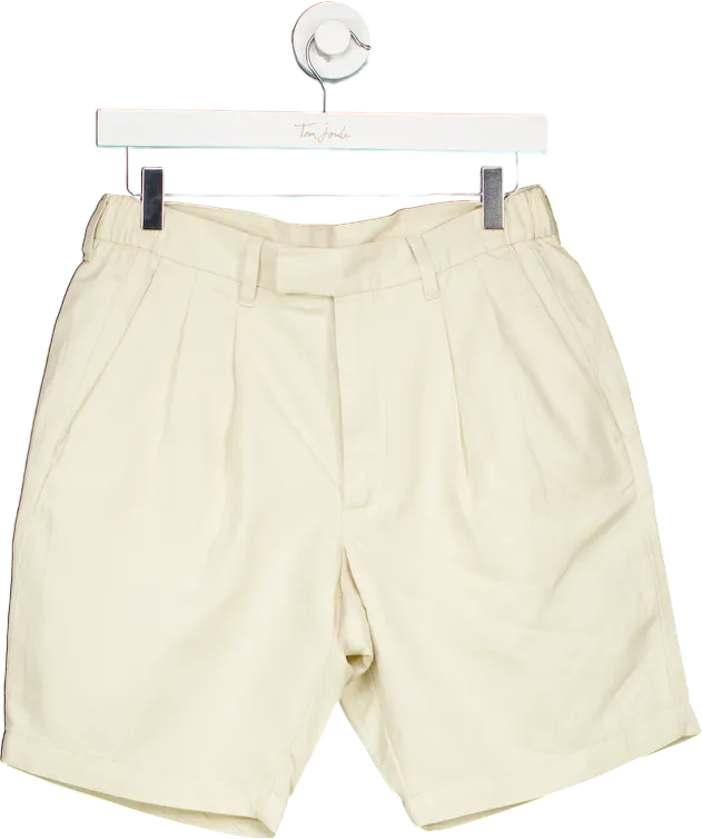 Autograph Ecru Tailored Shorts UK 30W