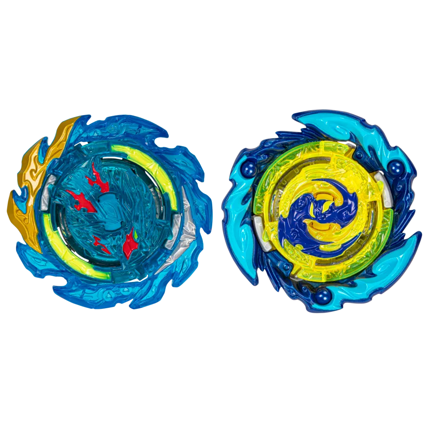 Beyblade Burst Quadstrike Komet Helios H8 And Tidal Pandora P8 Dual Pack