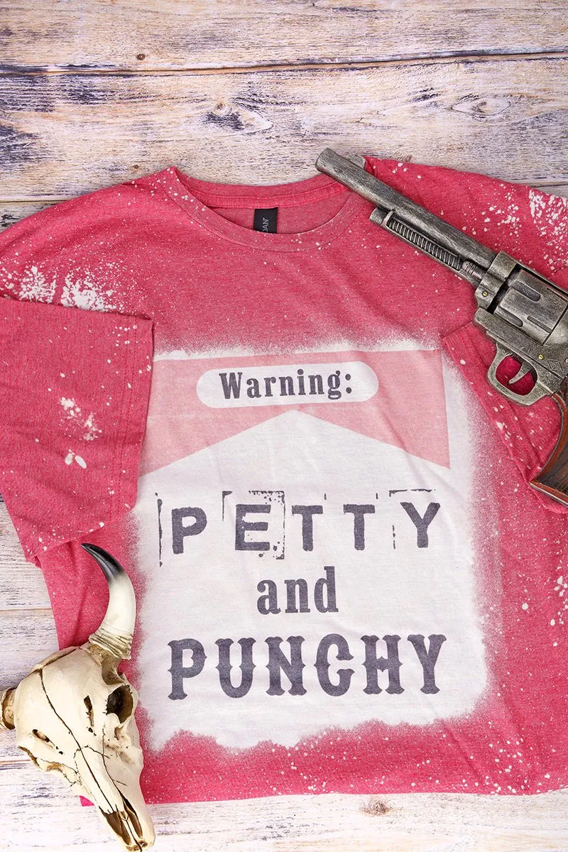 Bleached Petty And Punchy Adult T-Shirt