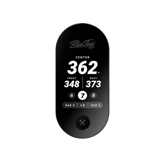 BLUE TEES GOLF Ringer GPS Handheld (Black)