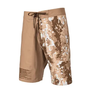 Board Shorts | Desert Digi Camo | Alpha