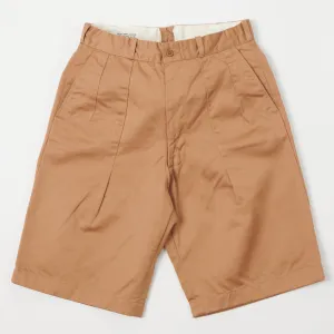 Buzz Rickson's Cotton Uniform Twill 8.2oz Chino Short - Khaki