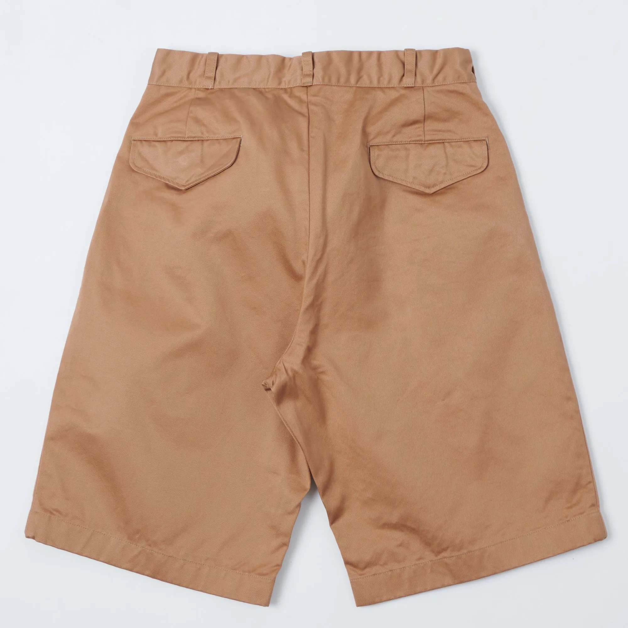 Buzz Rickson's Cotton Uniform Twill 8.2oz Chino Short - Khaki