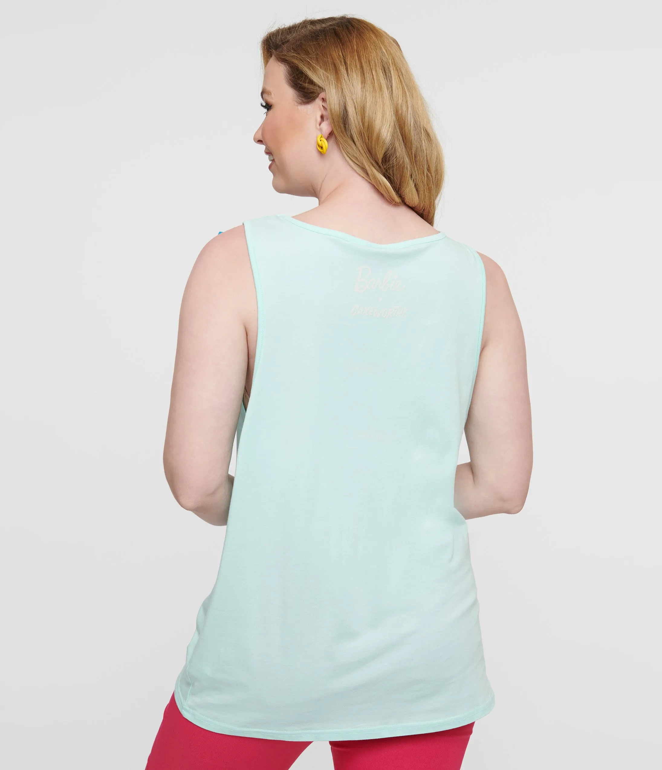 Cakeworthy Pastel Blue Western Ken Tank Top