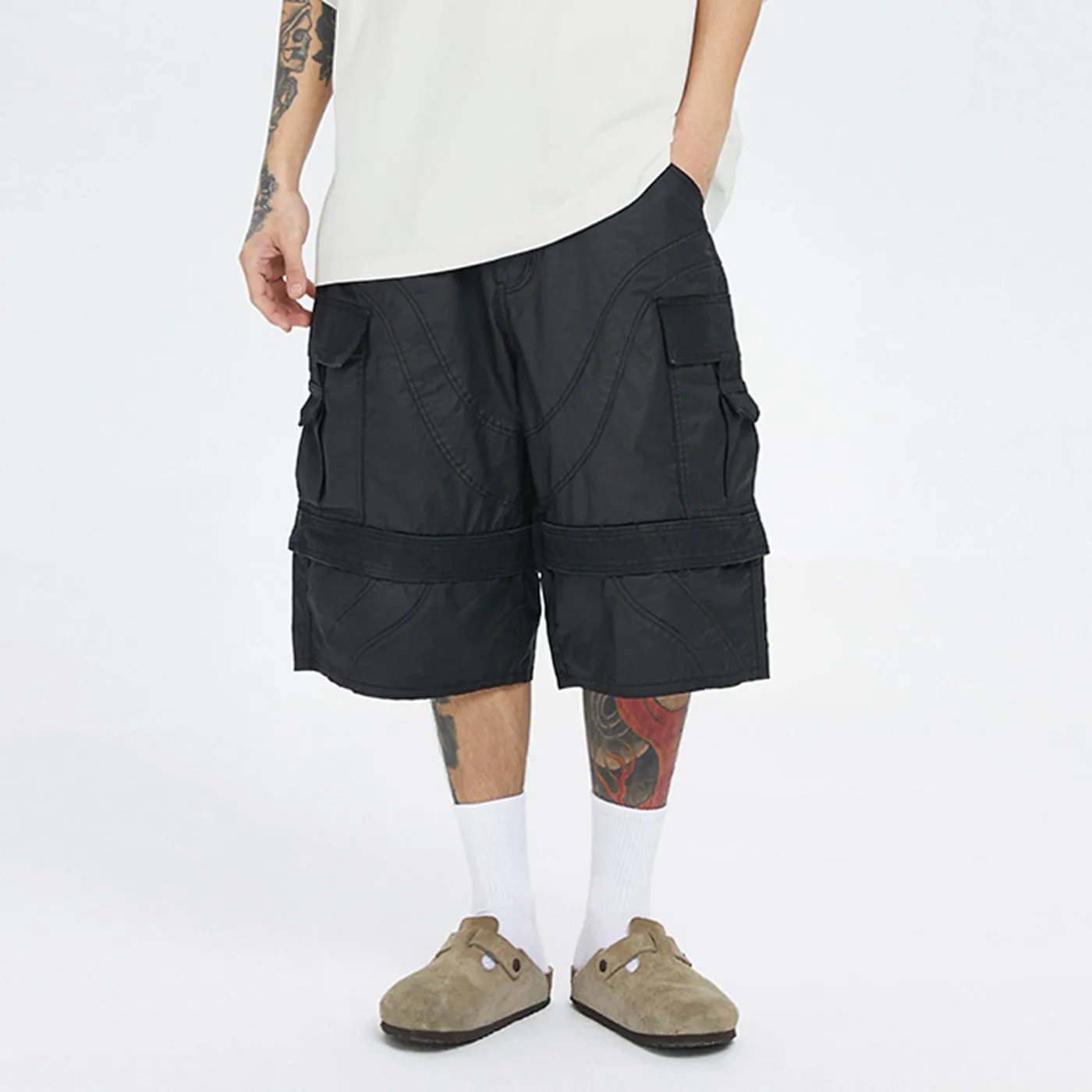 Cargo Waxed Shorts