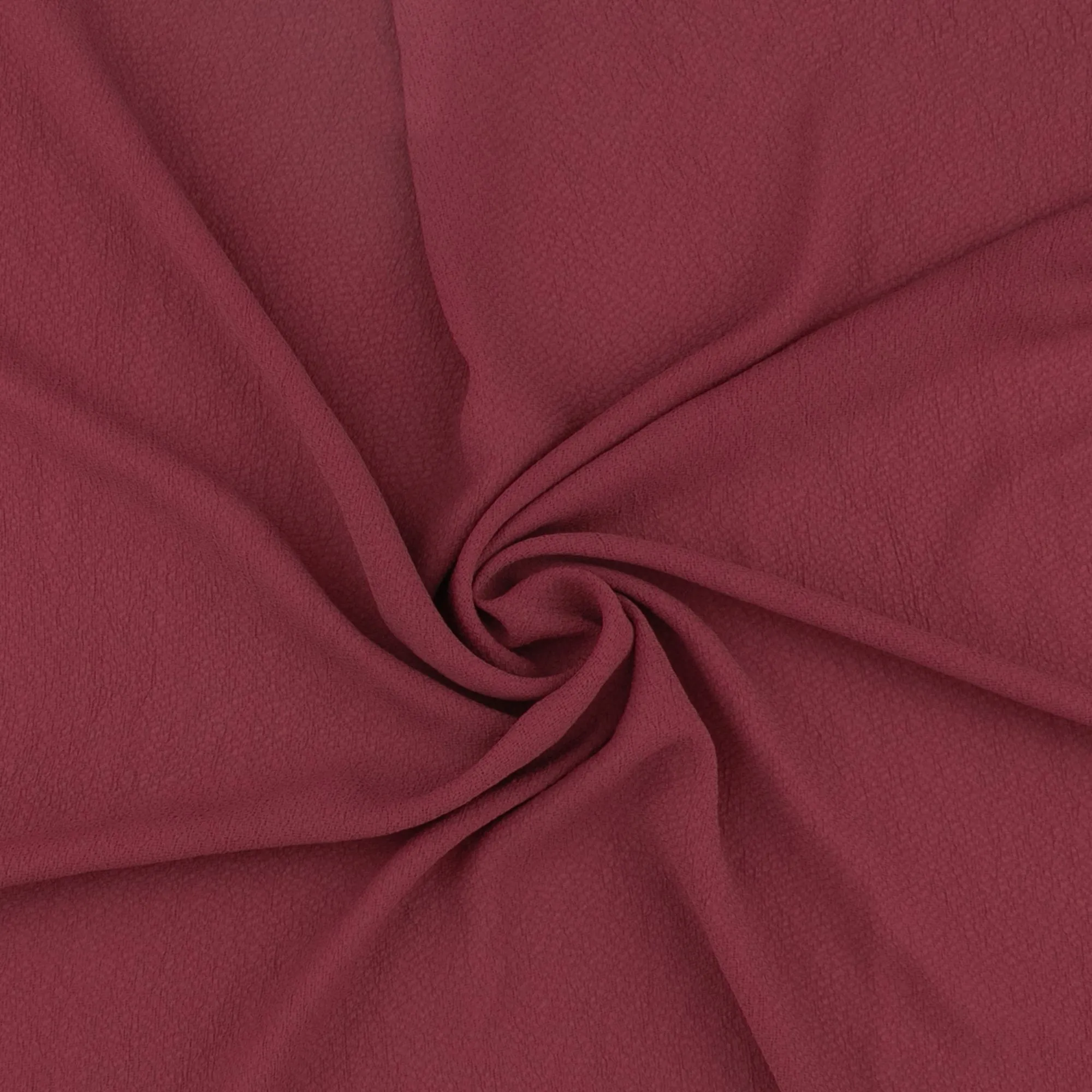 Crinkled Polyester - MILA - 003 - Burgundy