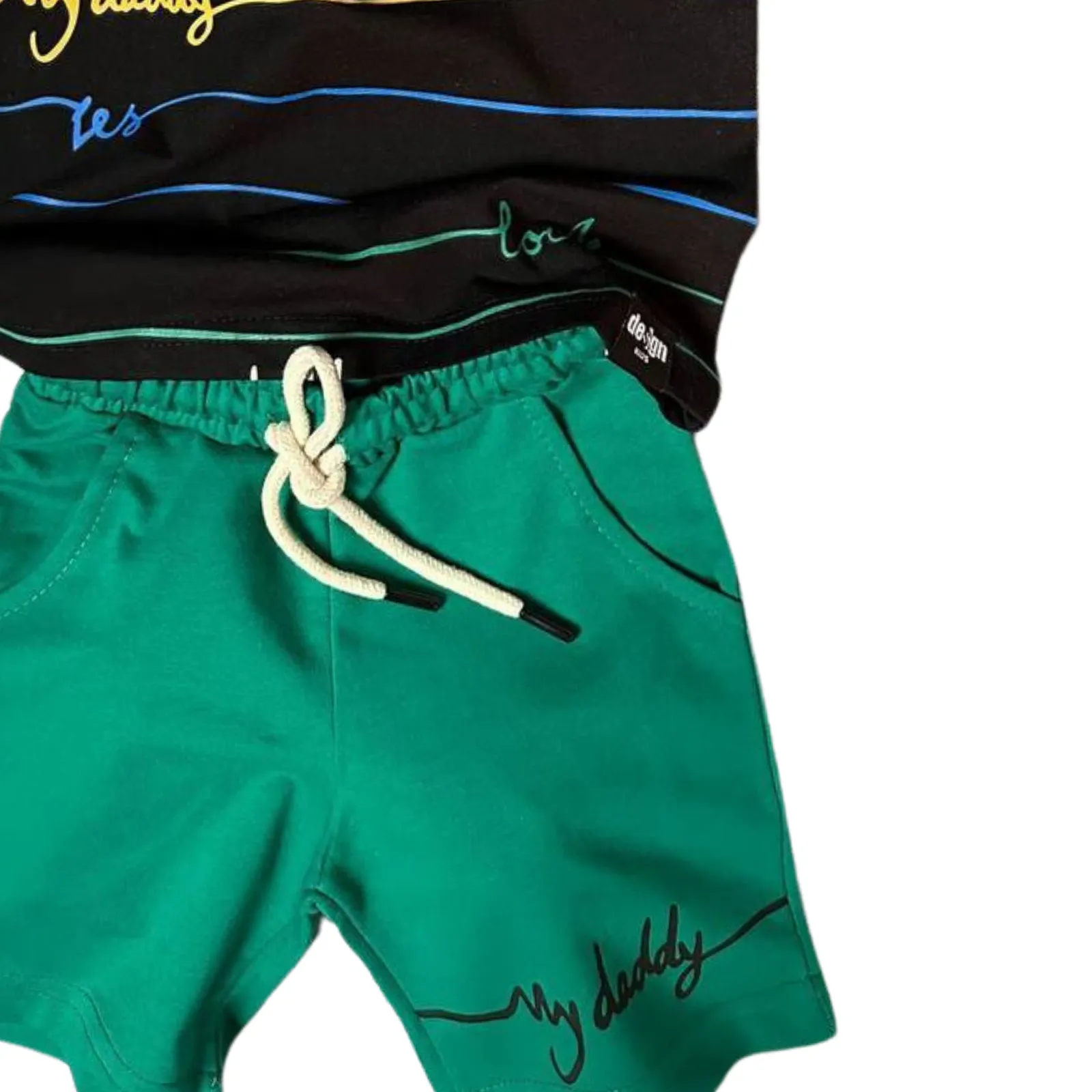 Daddy's Boy Shorts Set