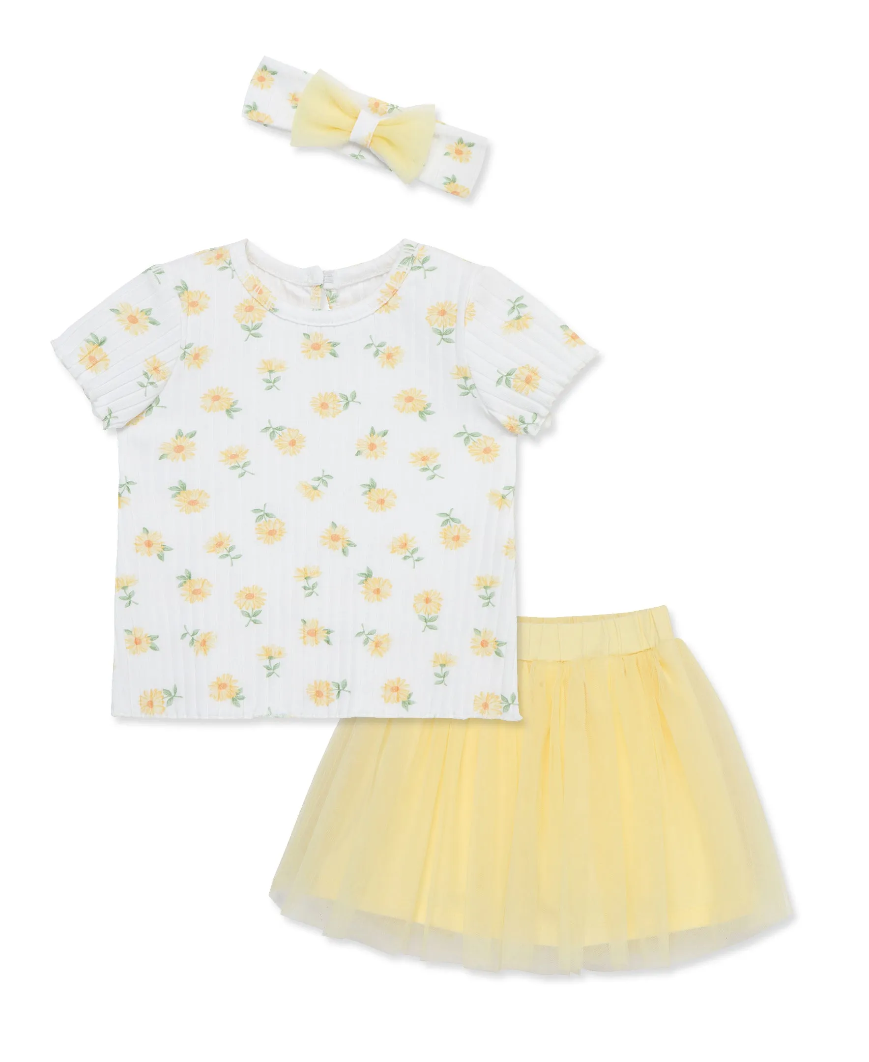 Daisy Skort Set & Headband -Toddler (2T-4T)