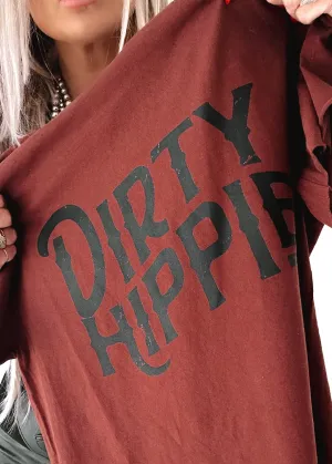 DIRTY HIPPIE SIDE SLIT TEE