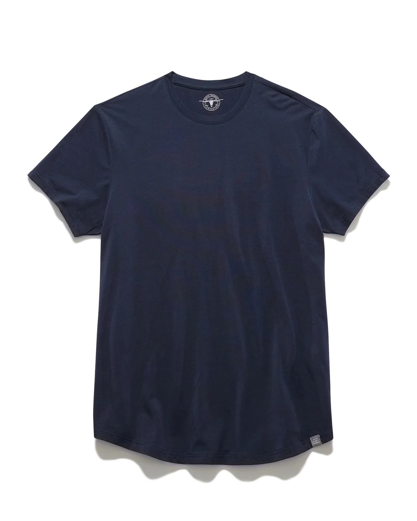 DUKE CURVED HEM TEE