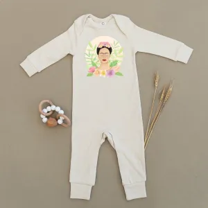 Frida Kahlo Organic Baby Playsuit