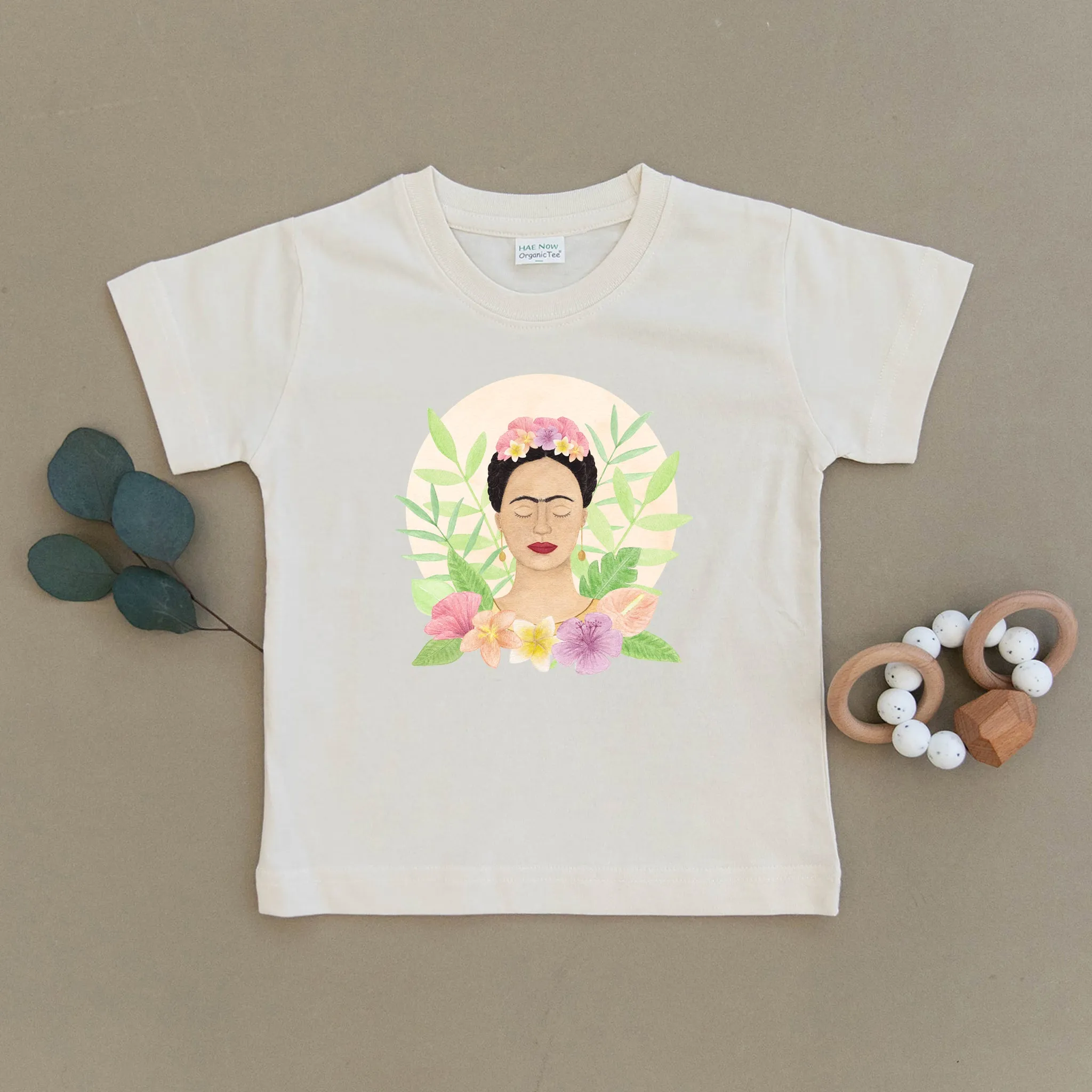 Frida Kahlo Organic Toddler Tee