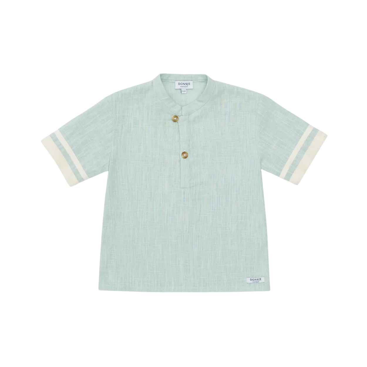 Fucas Linen Shirt | Frosted Green