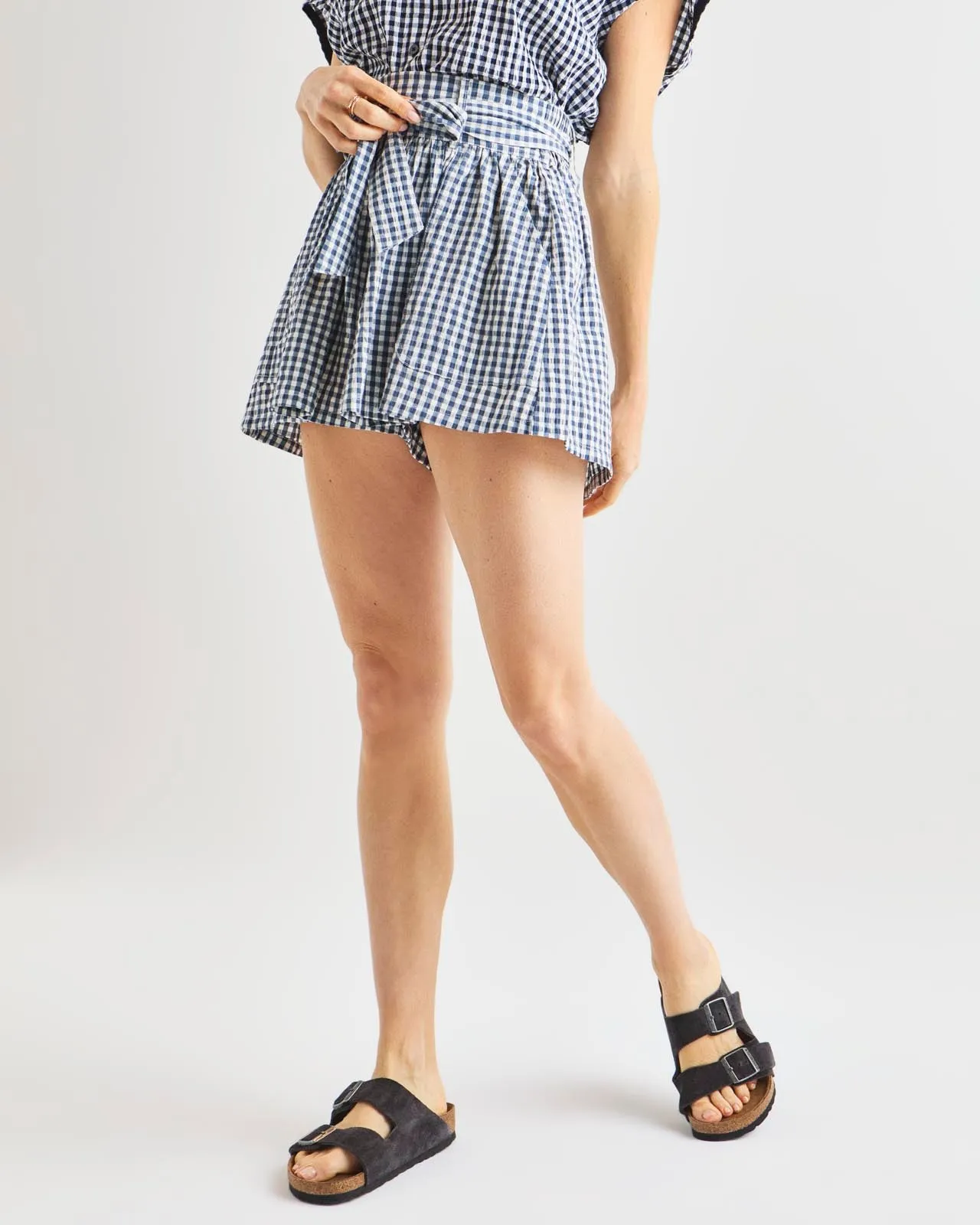 Gabrielle Gingham Short