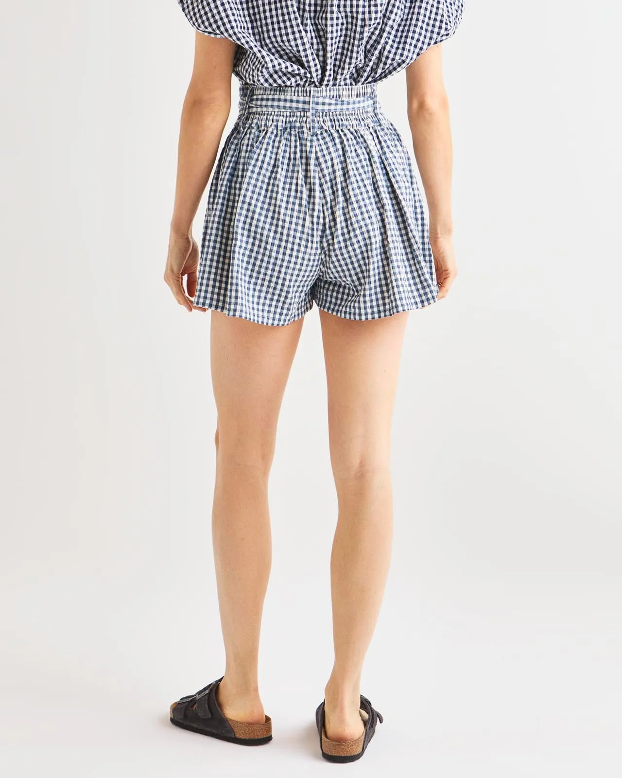 Gabrielle Gingham Short