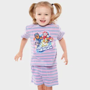 Girls PAW Patrol T-Shirt and Shorts Set