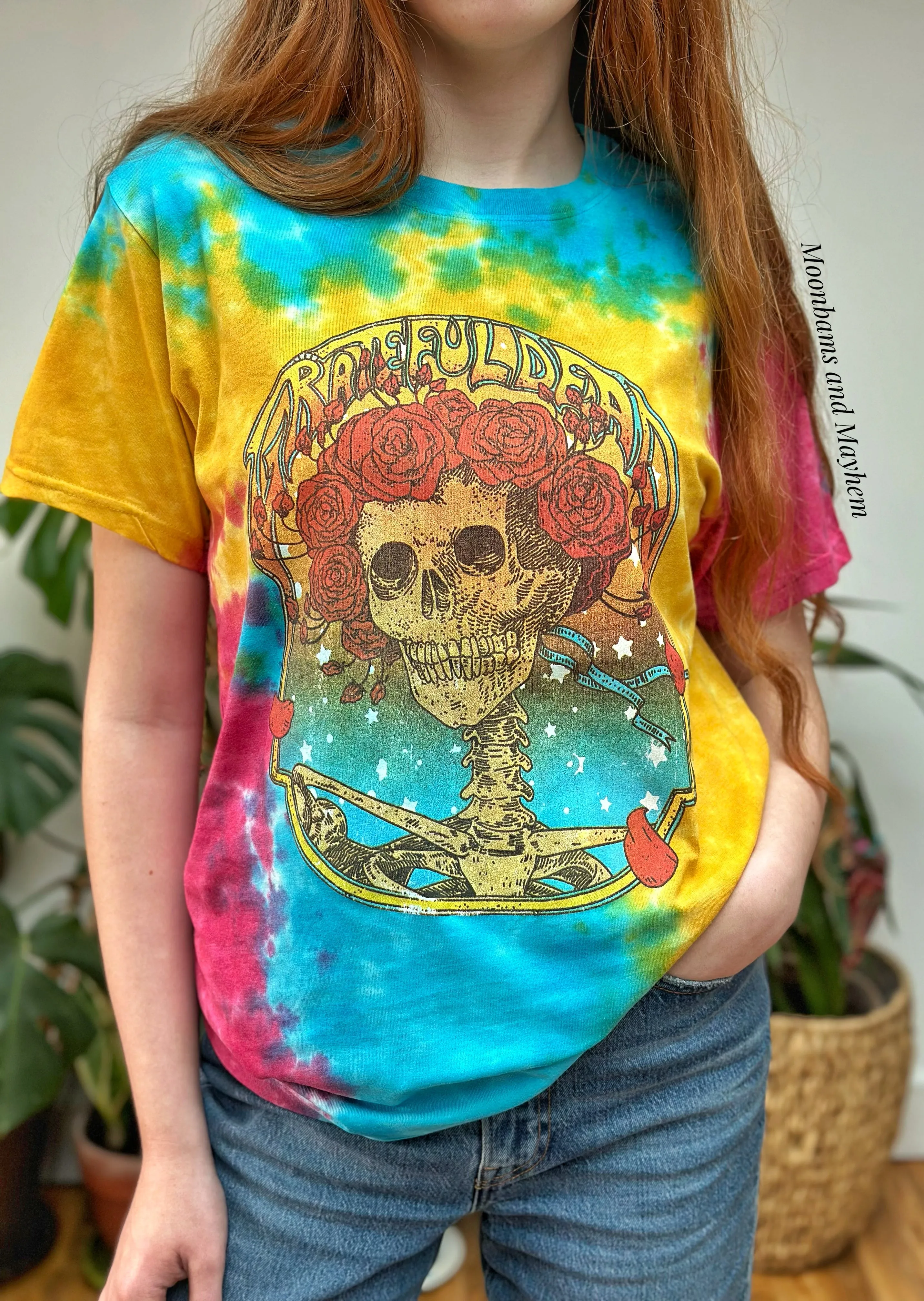 GRATEFUL DEAD TIE DYE MUSIC TEE