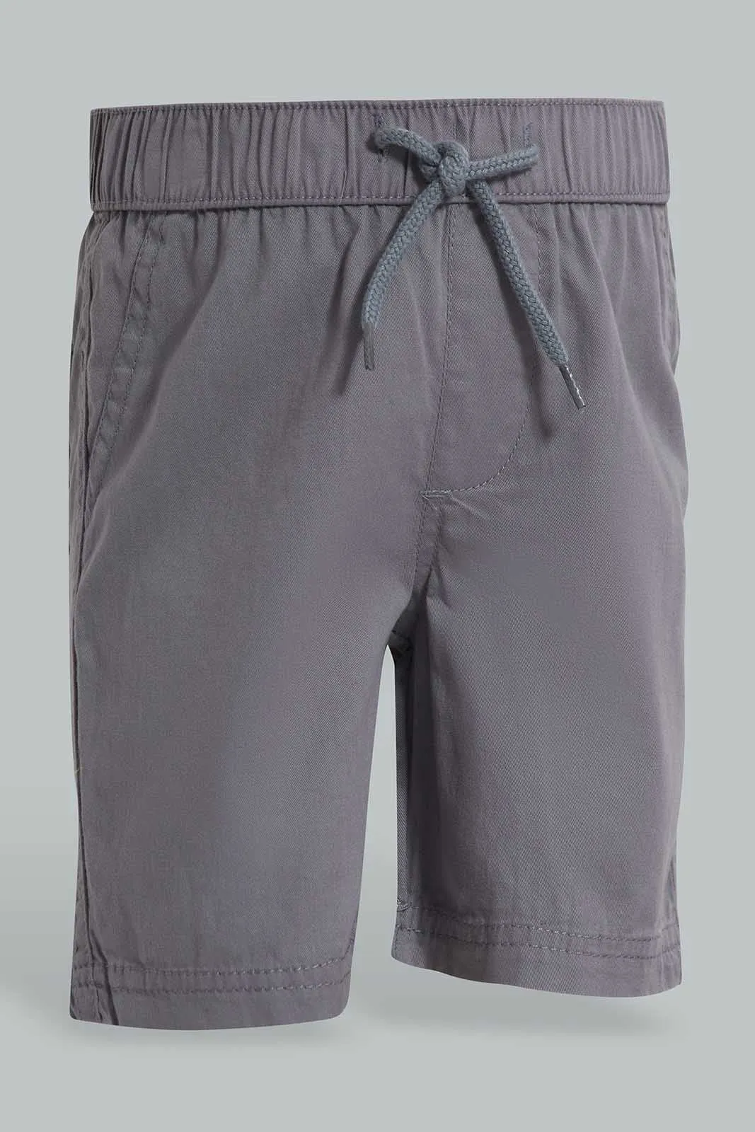 Grey Chino Short For Baby Boys