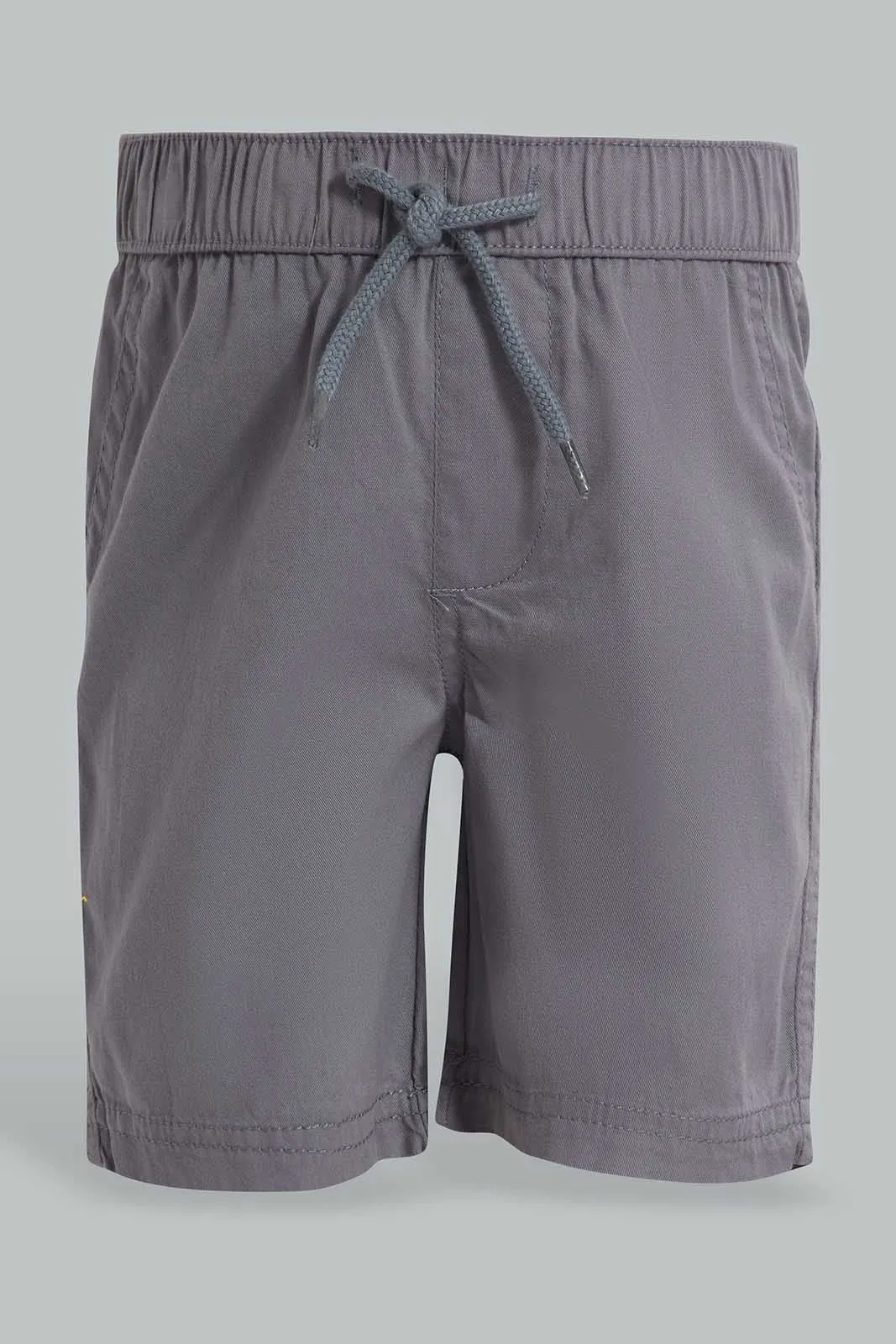 Grey Chino Short For Baby Boys