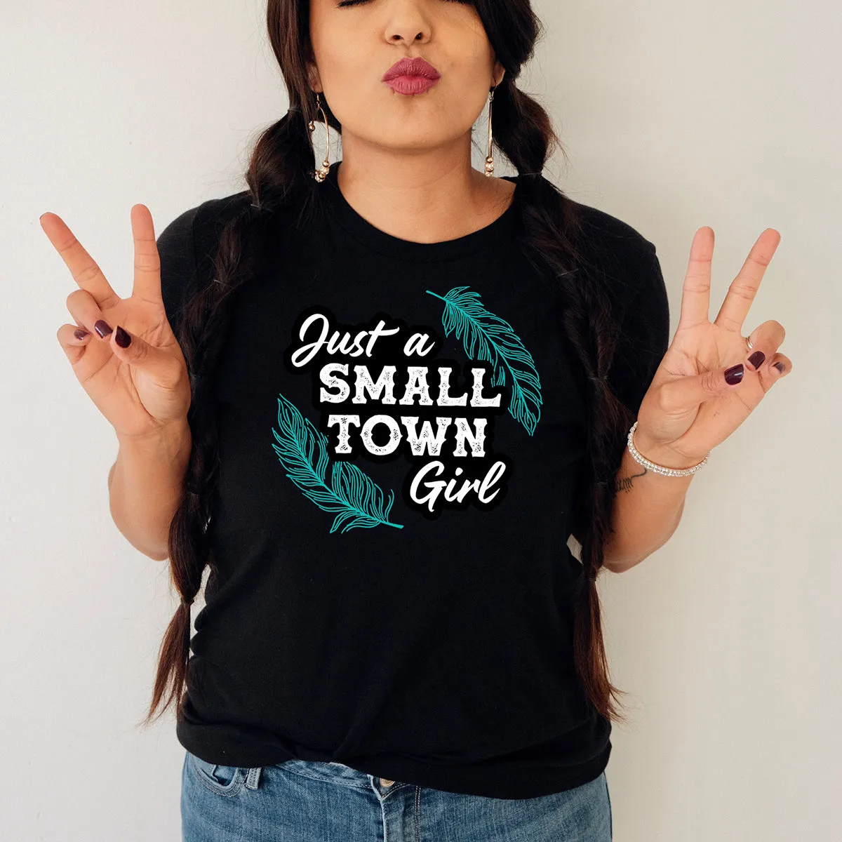 Just a Small Town Girl Graphic Tee T-shirt