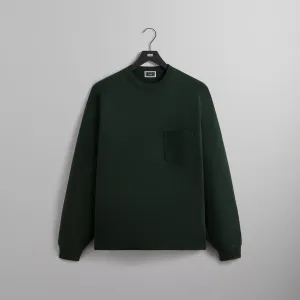 Kith Long Sleeve Leonard Pocket Tee - Stadium