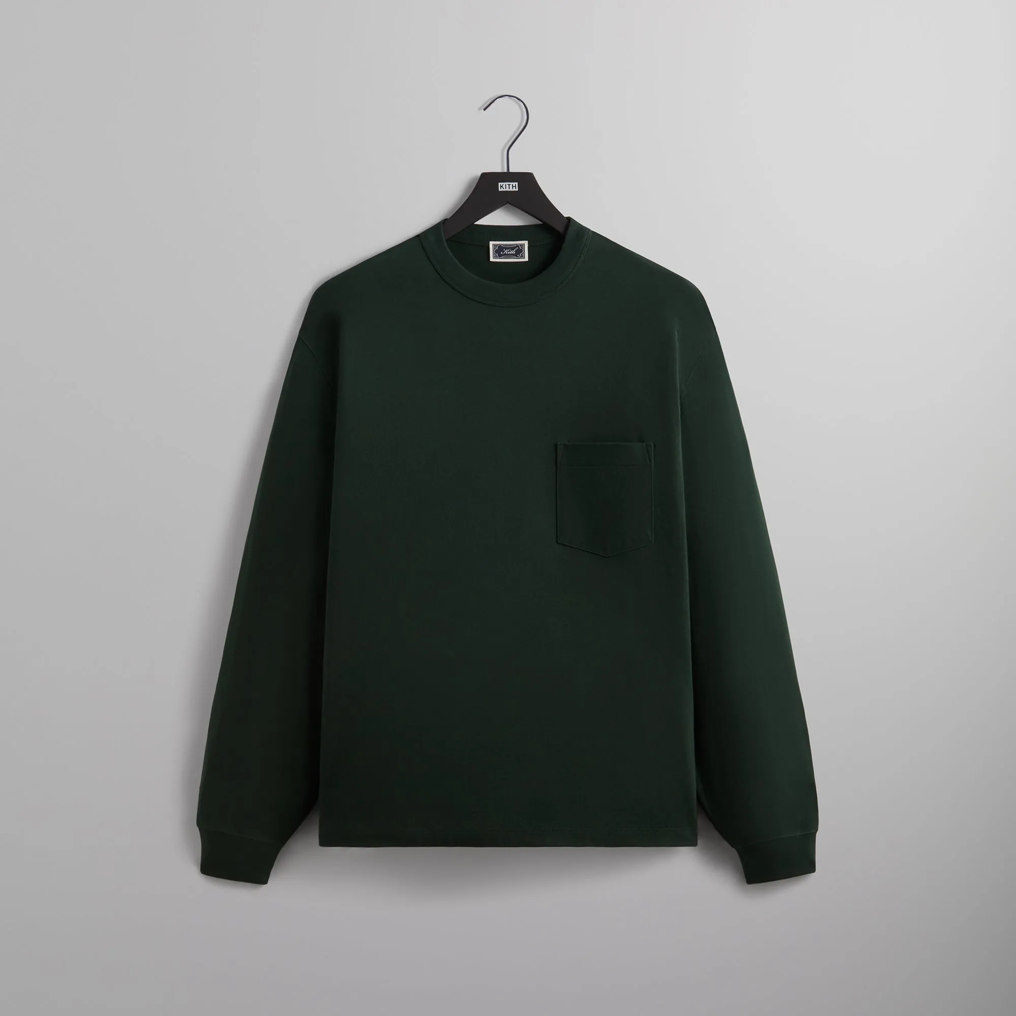 Kith Long Sleeve Leonard Pocket Tee - Stadium