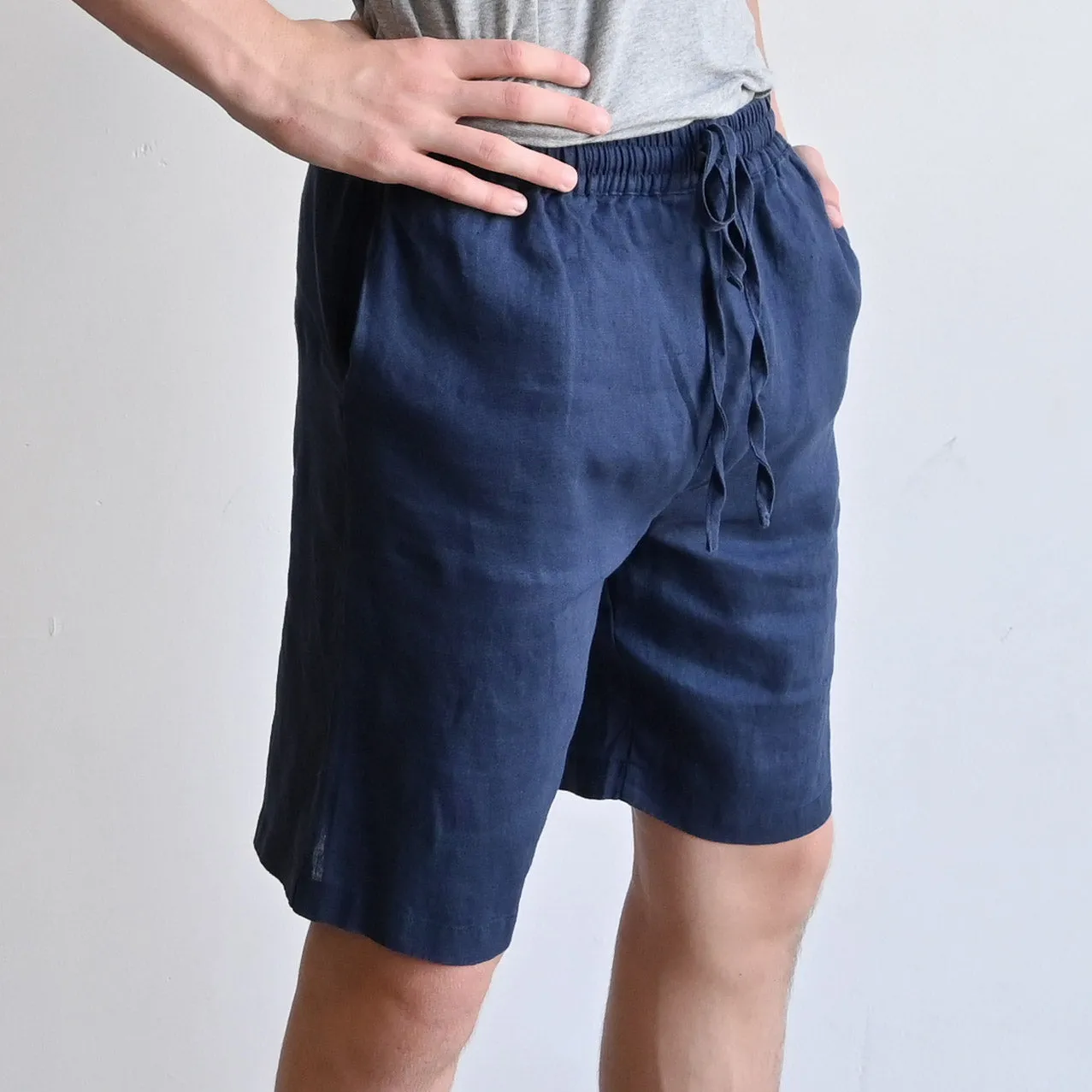 KOBOMO Linen Summer Shorts