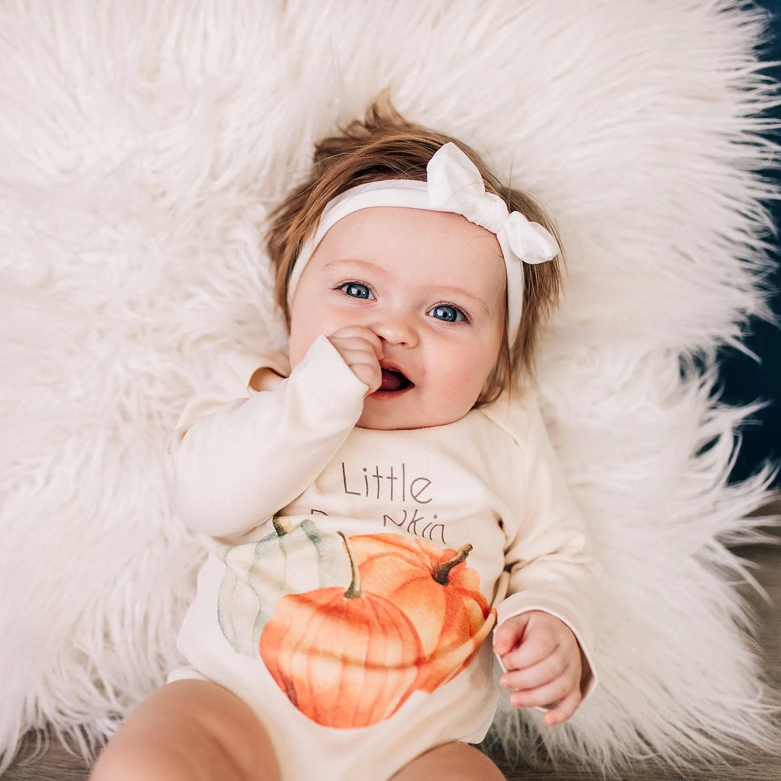 Little Pumpkin Organic Baby Onesie®