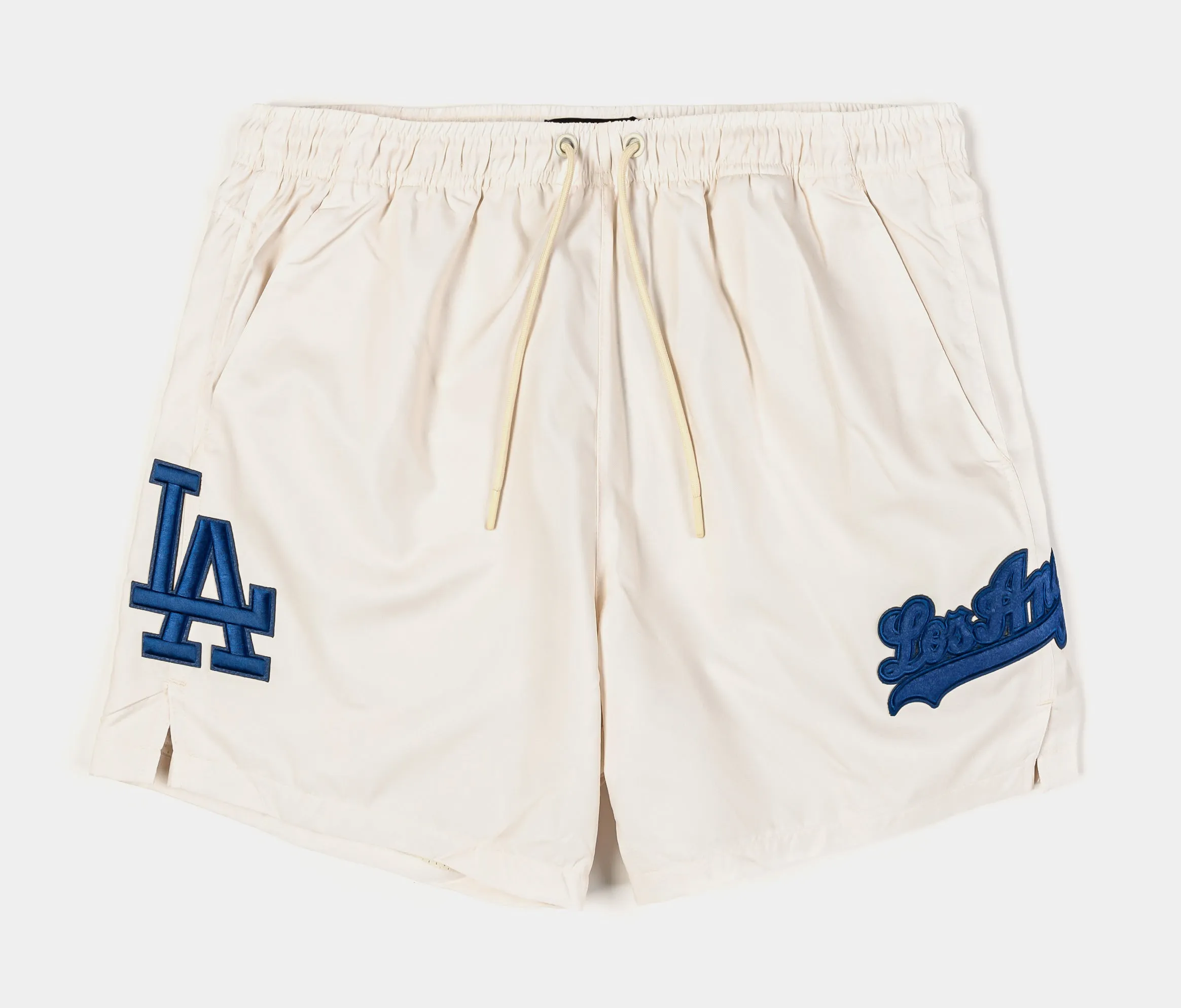 Los Angeles Dodgers Triple Tonal Woven Mens Shorts (Neutral/Blue)