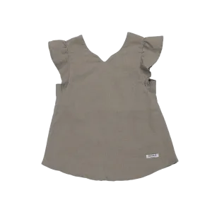 Luna Blouse | Olive Grey