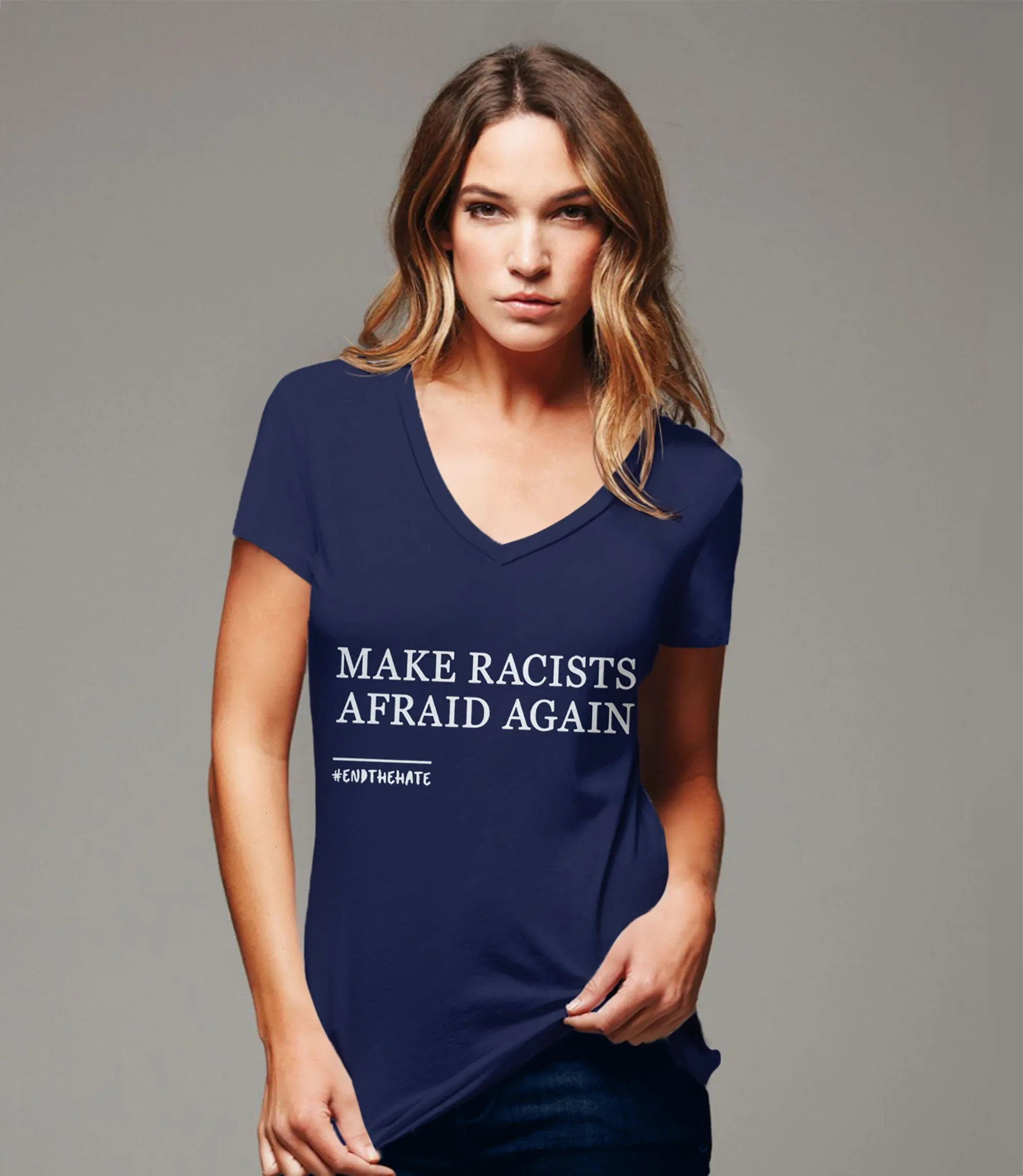 Make Racists Afraid Again T Shirt | Anti Racism Shirt for women or men