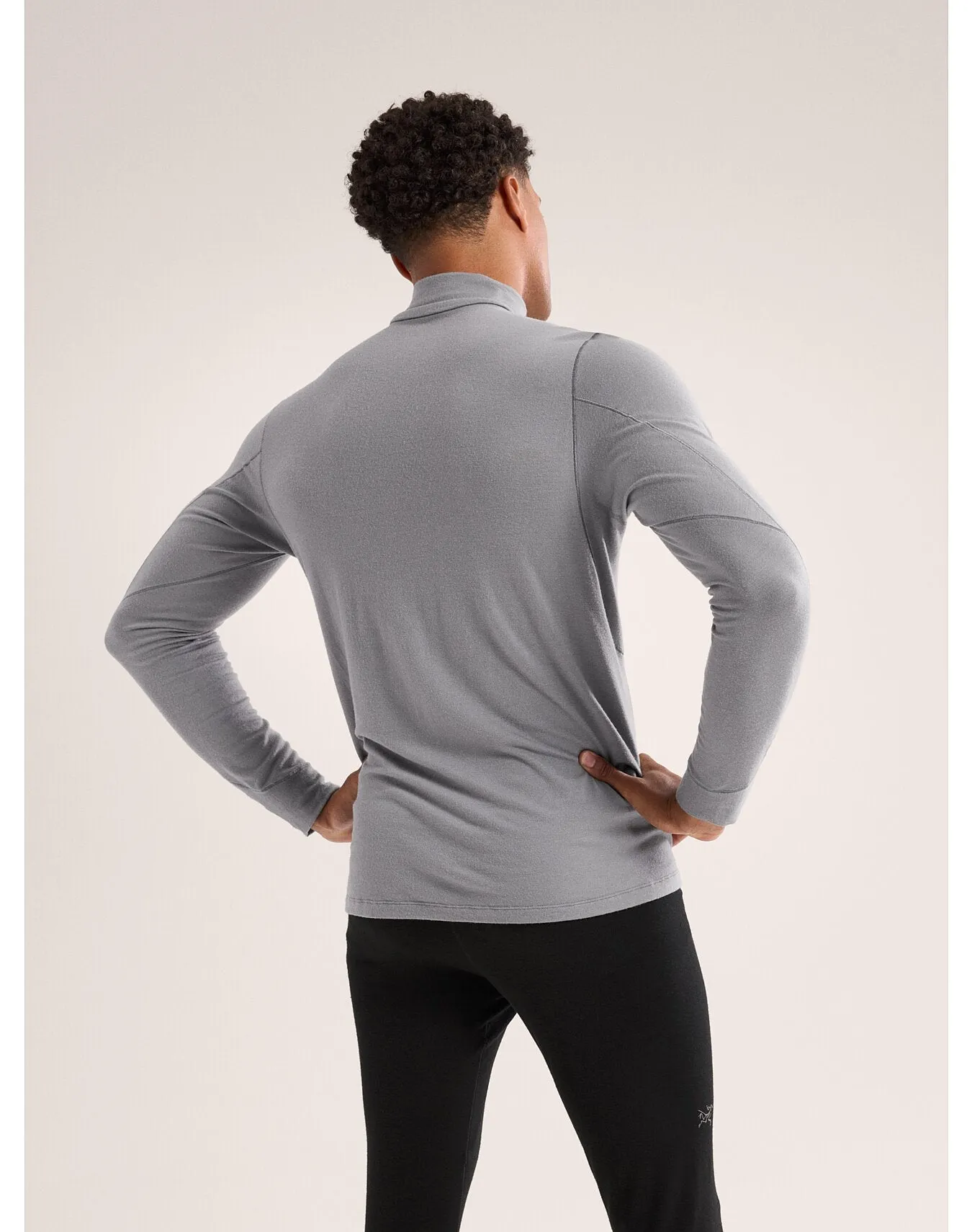 Men's Rho Merino Wool Zip Neck