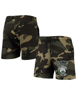 Milwaukee Bucks Team Men's Pro Standard Camo Shorts