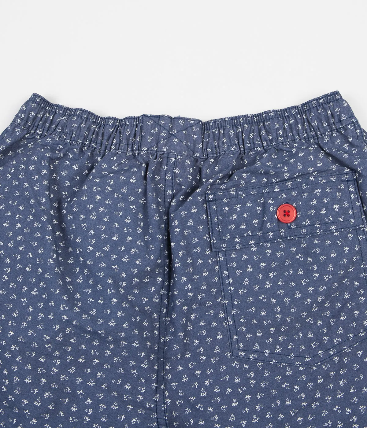 Mollusk Vacation Trunks - Indigo Flowers