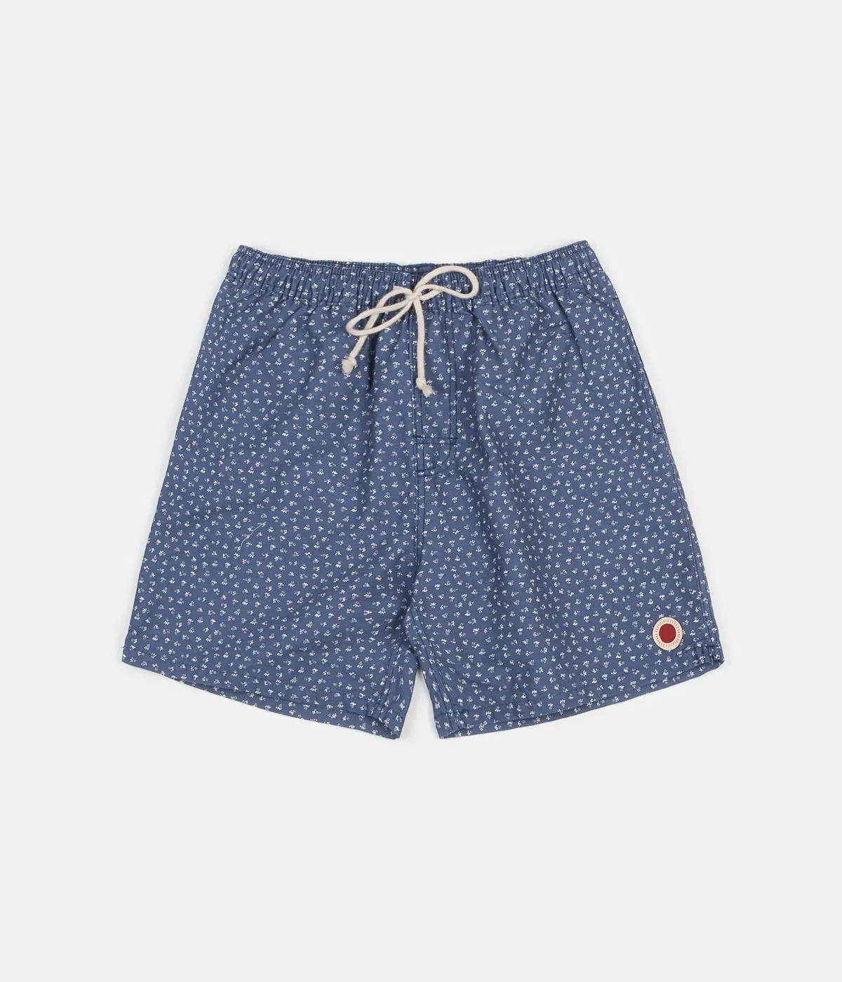 Mollusk Vacation Trunks - Indigo Flowers