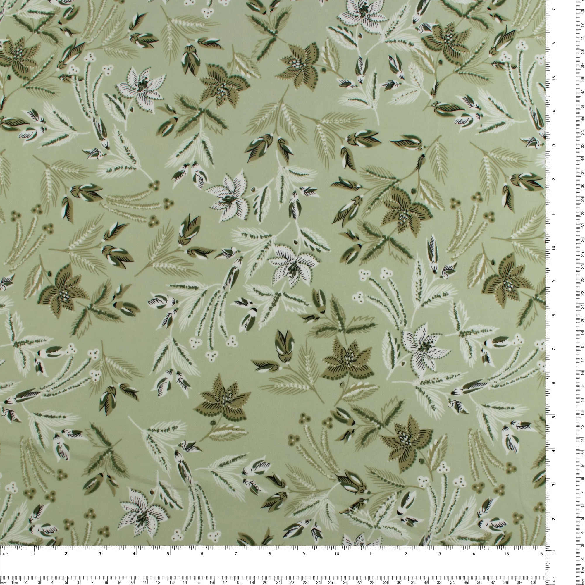 Novelty Polyester Print - 389 - Celery