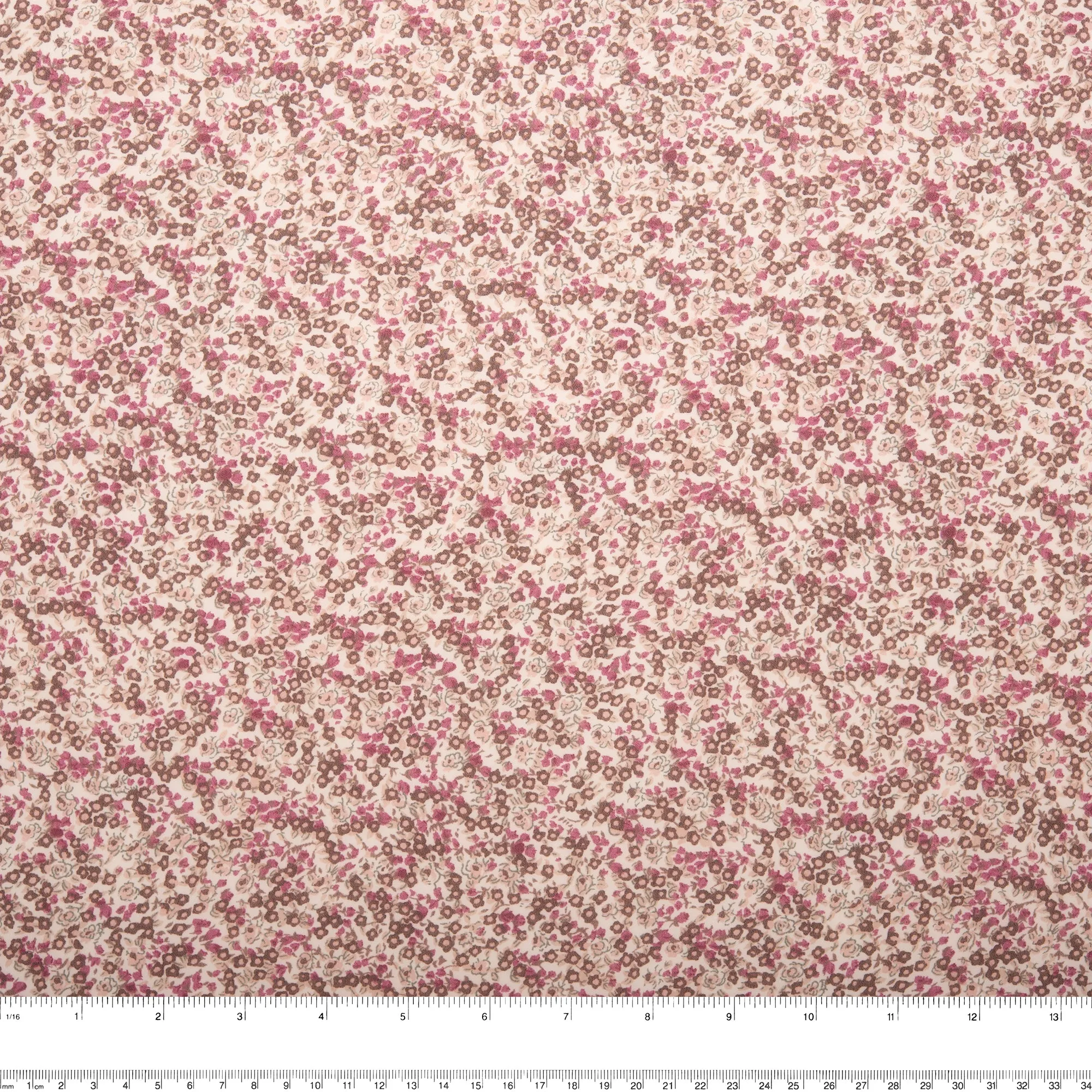 Novelty  Polyester Print - Baby daisy - Pink