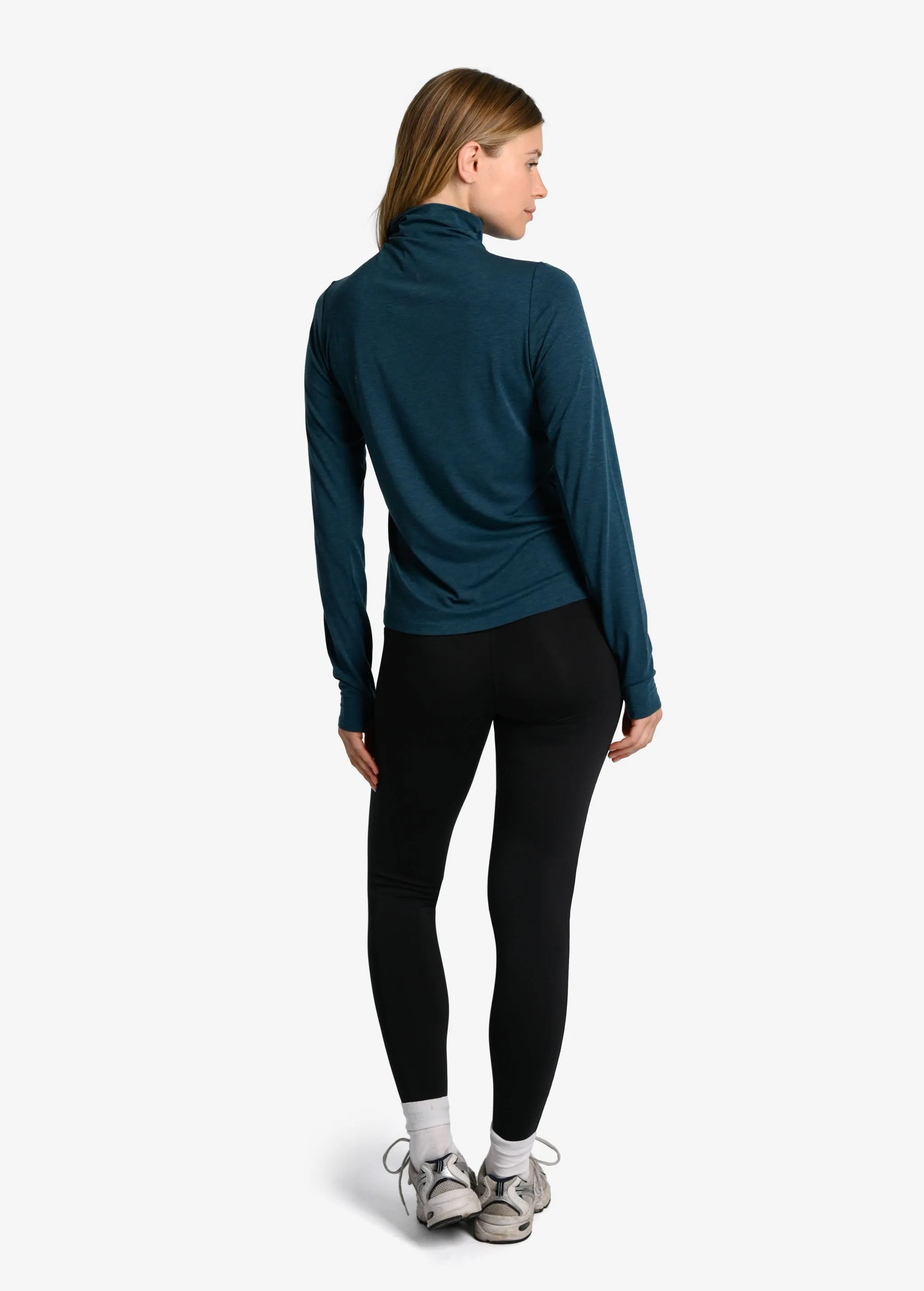 Performance Wool Moisture-Wicking Turtleneck