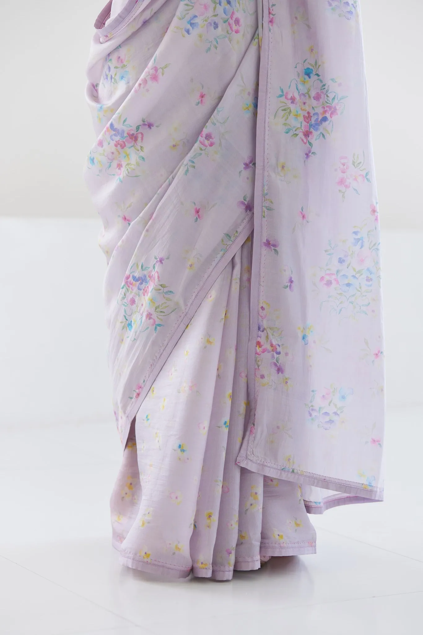 Picnic Daydream Mauve Saree