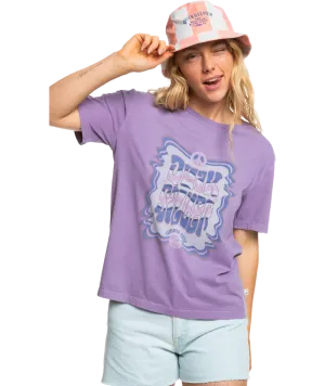 Quiksilver Hippie Band Tee-Violet