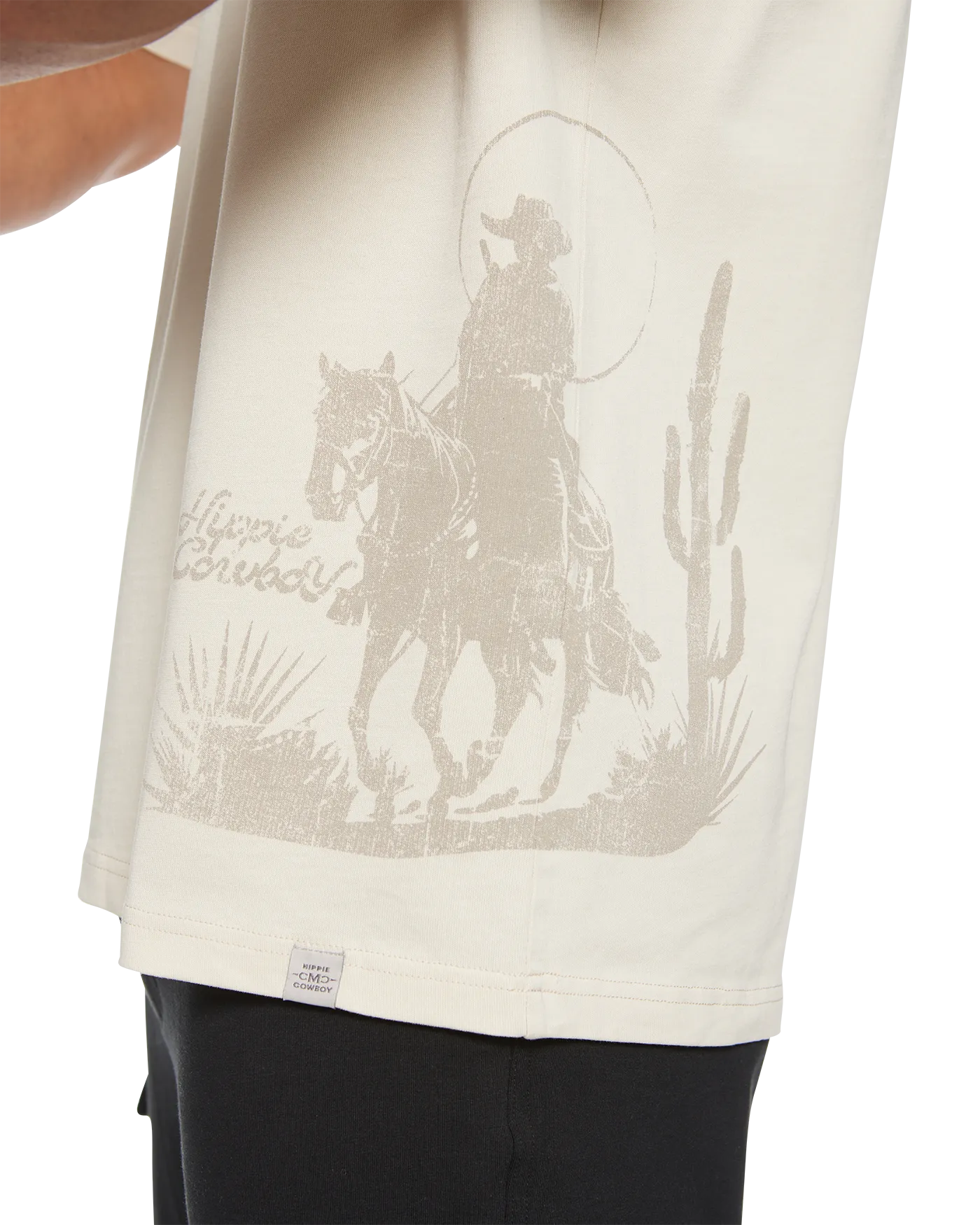 RIDE ON COWBOY OVERSIZED TEE