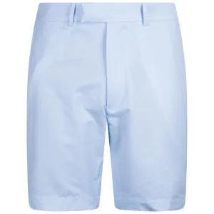 Tailored Fit Shorts Oxford Blue Geo Neat - AW24