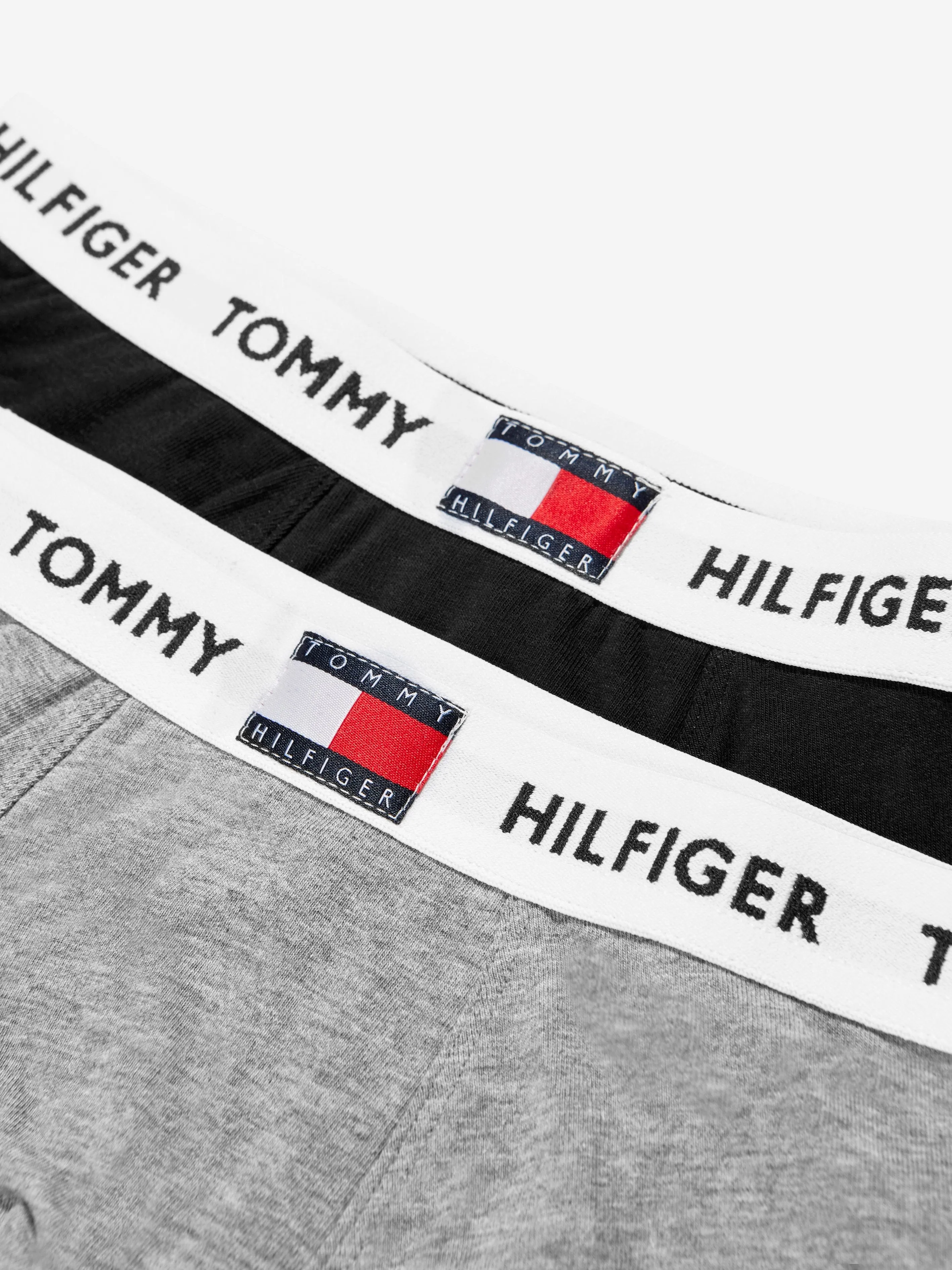 Tommy Hilfiger Boys Boxer Shorts Set (2 Pack) In Grey